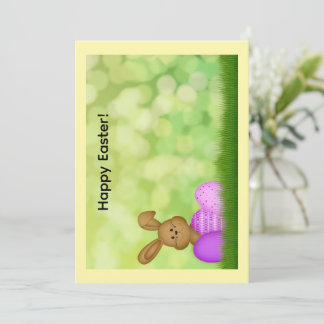 Happy Easter Greeting Card Julkort