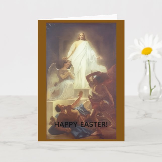 Happy Easter Greeting Card Kort (Liten växt)