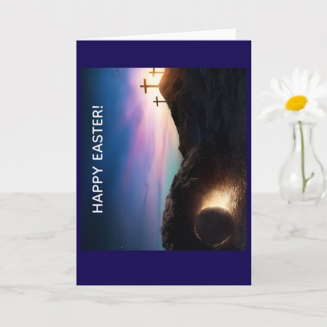 Happy Easter Greeting Card Kort (Liten växt)