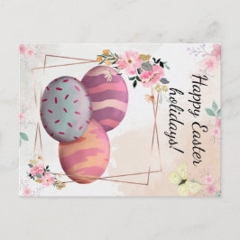 Happy Easter holidays  Vykort