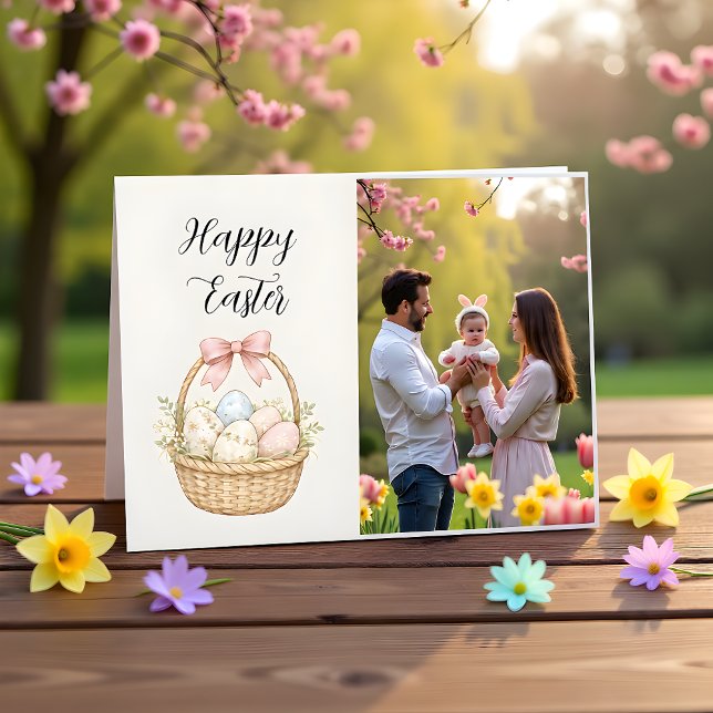 Happy Easter Photo Card Kort (Skapare uppladdad)