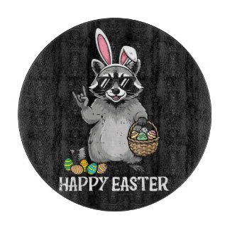 Happy Easter Raccoon Bunny