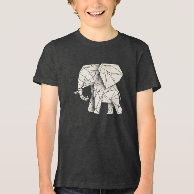 Happy Elephant T Shirt (Framsida)