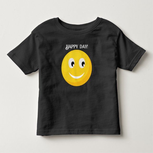 Happy face in a good mood t shirt (Framsida)