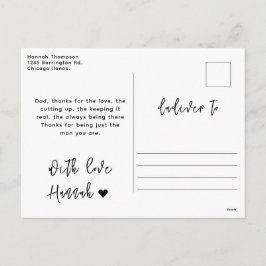 Happy Father’s Day Photo | Custom Dad Ever Helg Vykort