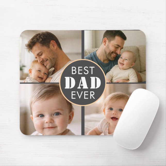 Happy Father’s Day Photo | Custom Dad Ever Musmatta (Med mus)