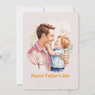 Happy Father's Day Card Inbjudningar