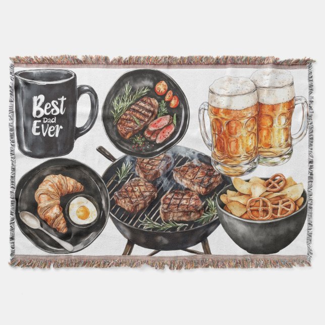 Happy Father's Day Filt (Framsidan)