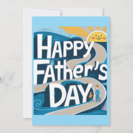 Happy Father's Day Greeting Card Tack Kort