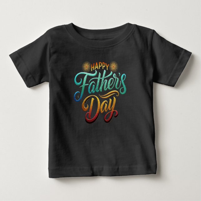 Happy Father's Day T Shirt (Framsida)