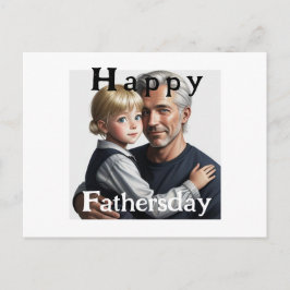 Happy Fathersday. Fijne vaderdag Vykort