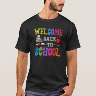 Happy First Day Of School Teachers Back To School T Shirt