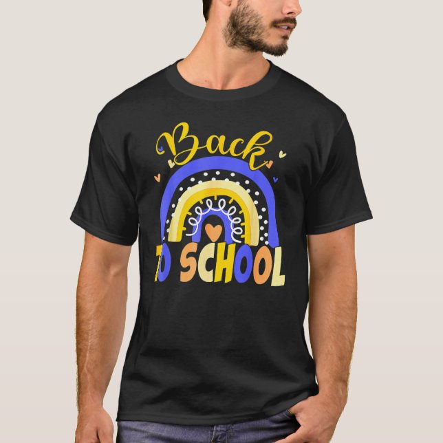 Happy First Day Of School Welcome Back To School S T Shirt (Framsida)