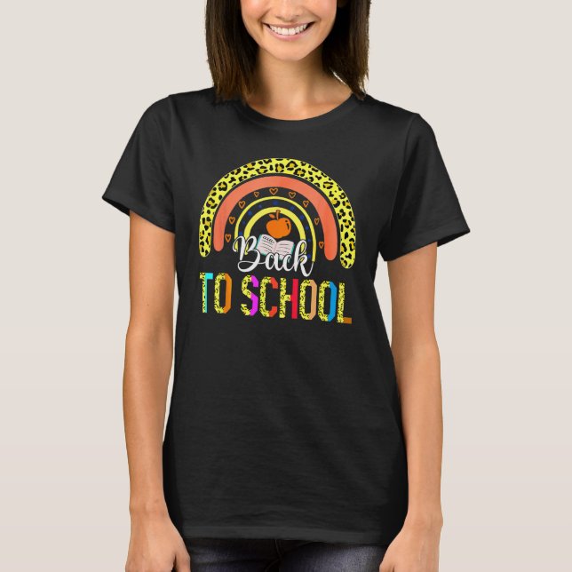 Happy First Day Of School Welcome Back To School S T Shirt (Framsida)