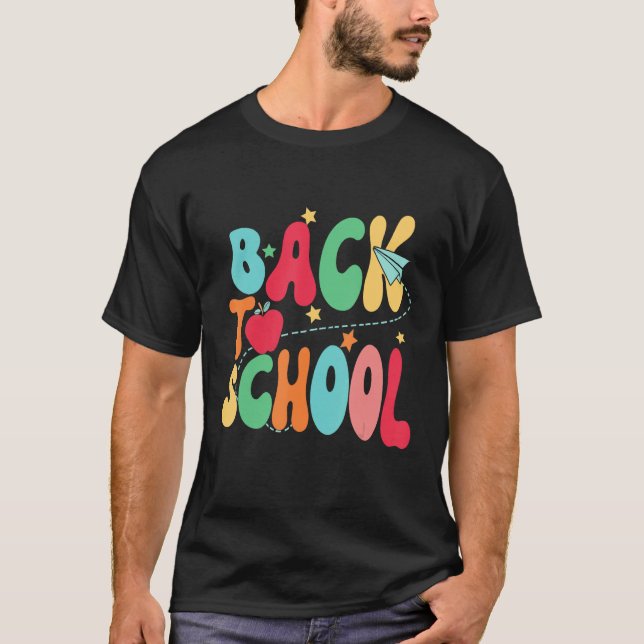 Happy First Day Of School Welcome Back To School S T Shirt (Framsida)
