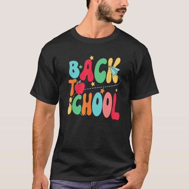 Happy First Day Of School Welcome Back To School S T Shirt (Framsida)