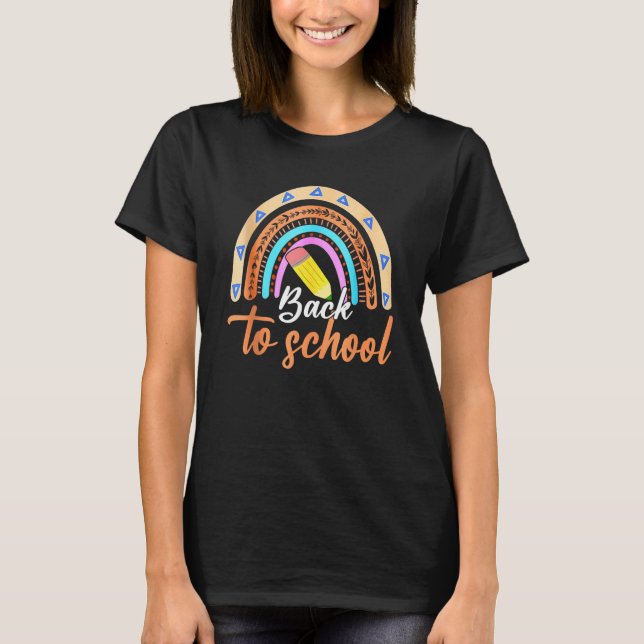 Happy First Day Of School Welcome Back To School S T Shirt (Framsida)