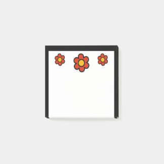 Happy Flower Post-it Block