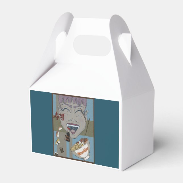 Happy food presentaskar (Framsidan Sidan)