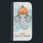 Happy Ganesh Chaturthi Galaxy S4 Plånbok<br><div class="desc">Happy Ganesh Chaturthi</div>