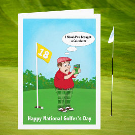 Happy Golfers Day Humor April 10 Kort