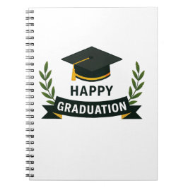 Happy Graduation Anteckningsbok