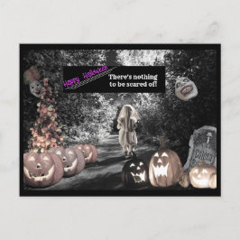 Happy  Halloween ポストカード【怖い物はない！】 Helg Vykort