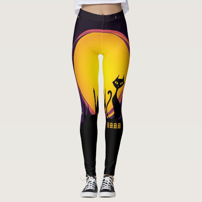 Happy halloween 11A Leggings (Framsida)