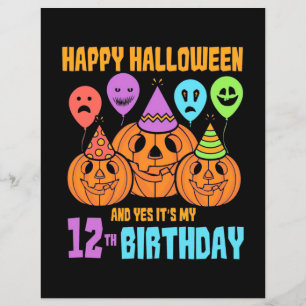 Happy halloween 12:e födelsedag