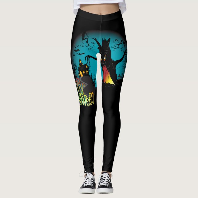 Happy halloween 13 leggings (Framsida)