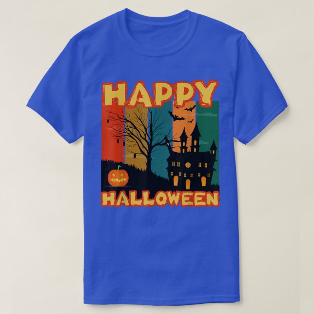 HAPPY HALLOWEEN 1563 T SHIRT (Design framsida)
