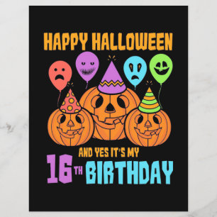 Happy halloween 16:e födelsedagen