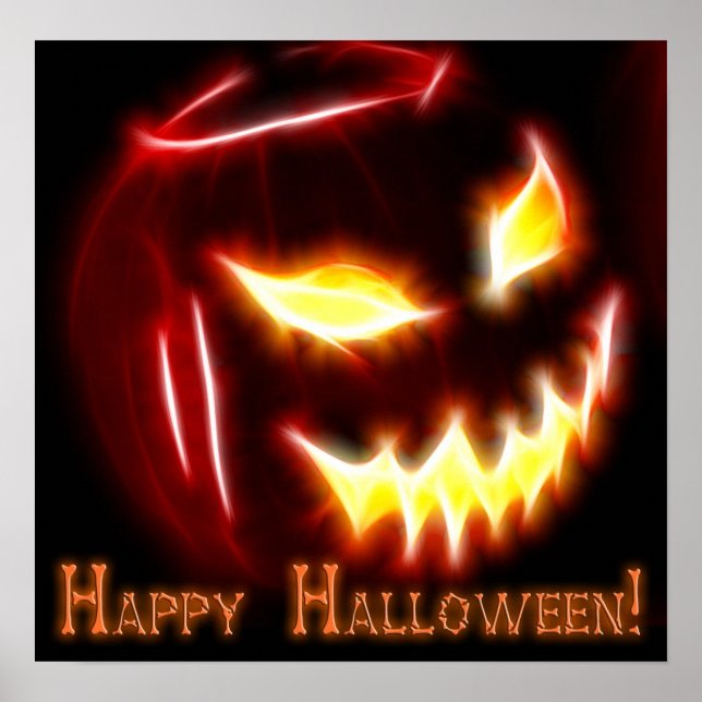 Happy halloween 1 med text poster (Framsidan)
