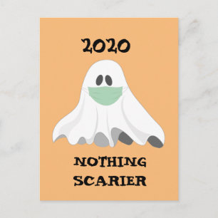 Happy halloween 2020: Ingenting Scarier Ghost Vykort