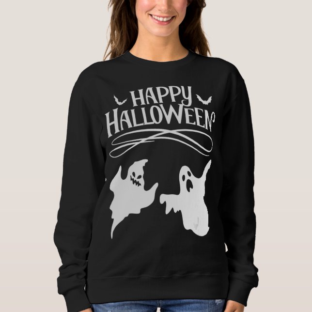 HAPPY HALLOWEEN 2 T SHIRT (Framsida)