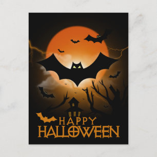 happy halloween 2 vykort