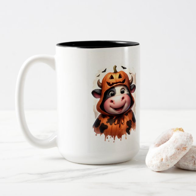 HAPPY HALLOWEEN 31 Två-Tonad MUGG (Med munk)