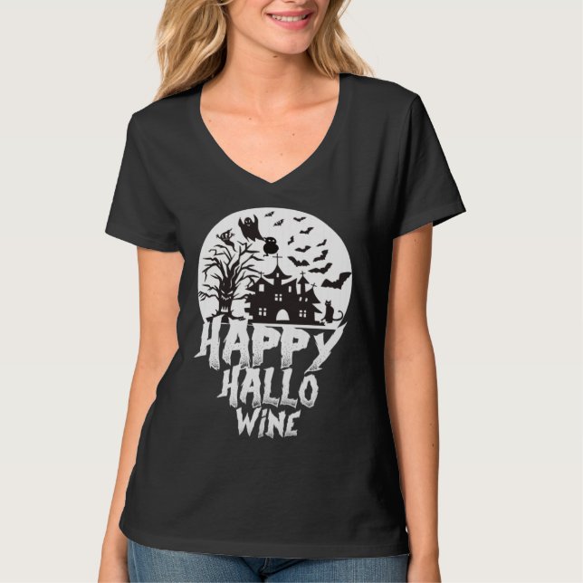 Happy Halloween  3 T Shirt (Framsida)