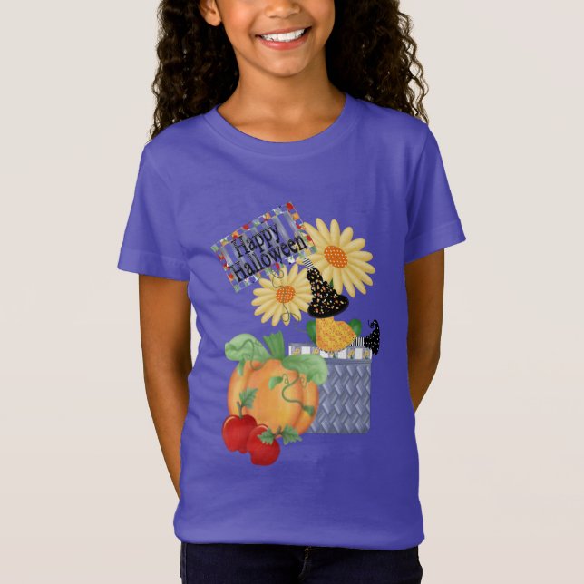 HAPPY HALLOWEEN 3 T SHIRT (Framsida)