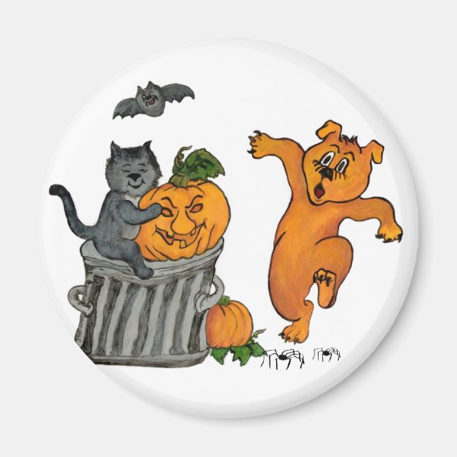 Happy halloween! 5 magnet (Framsidan)