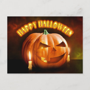 happy halloween 5-vykort vykort