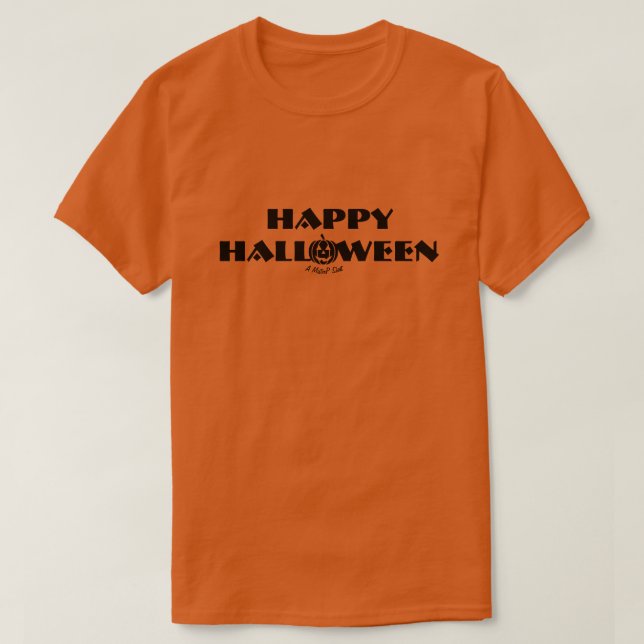 Happy halloween - A MisterP Shirt T-shirt (Design framsida)