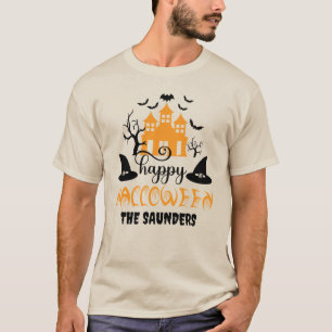 Happy halloween Anpassningsbar Graphic T Shirt