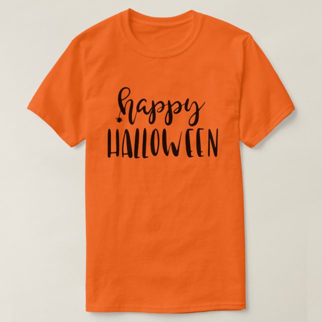 Happy halloween Anpassningsbar T-Shirt (Design framsida)