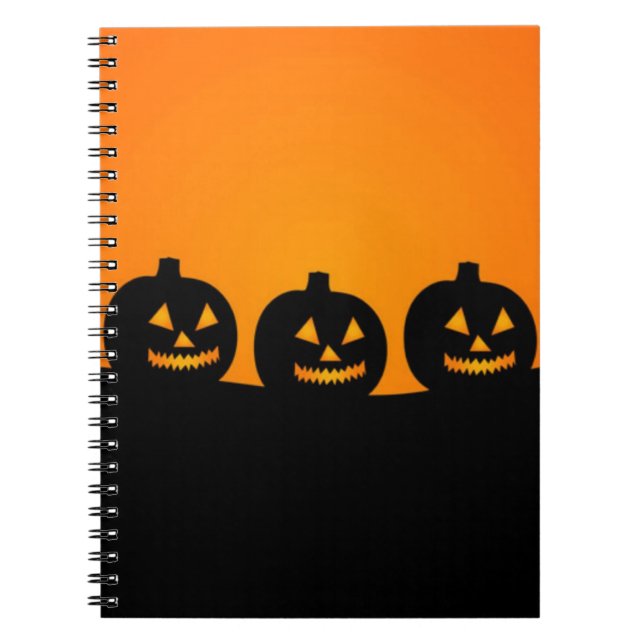 Happy halloween anteckningsbok (Framsidan)