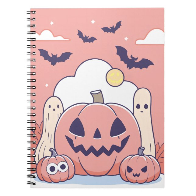 Happy halloween anteckningsbok (Framsidan)