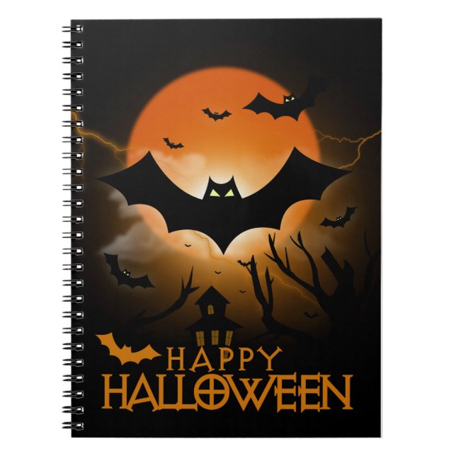 Happy halloween anteckningsbok (Framsidan)