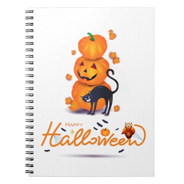 Happy halloween! anteckningsbok (Framsidan)
