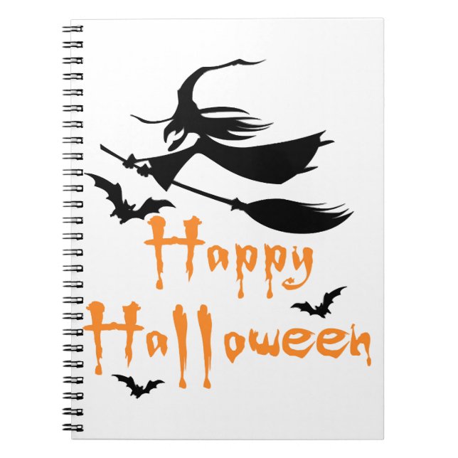 Happy halloween anteckningsbok (Framsidan)