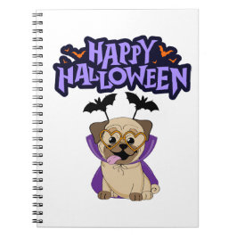 Happy halloween anteckningsbok